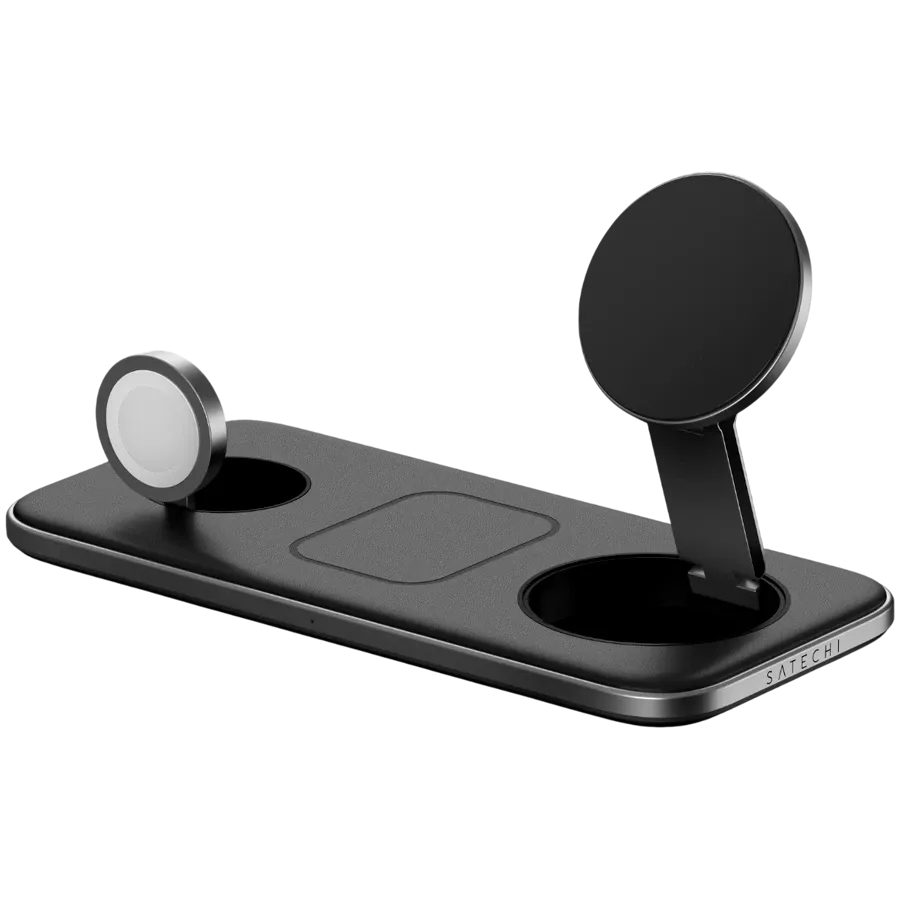 SATECHI Wireless Charger, 15 W, Black — Image №3
