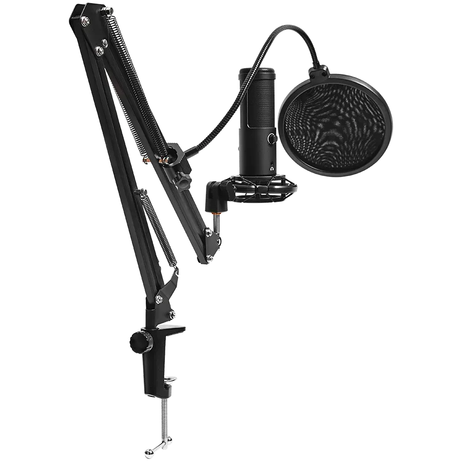 LORGAR Игровой микрофон Voicer 931, Проводная, Чёрный — Изображение №6