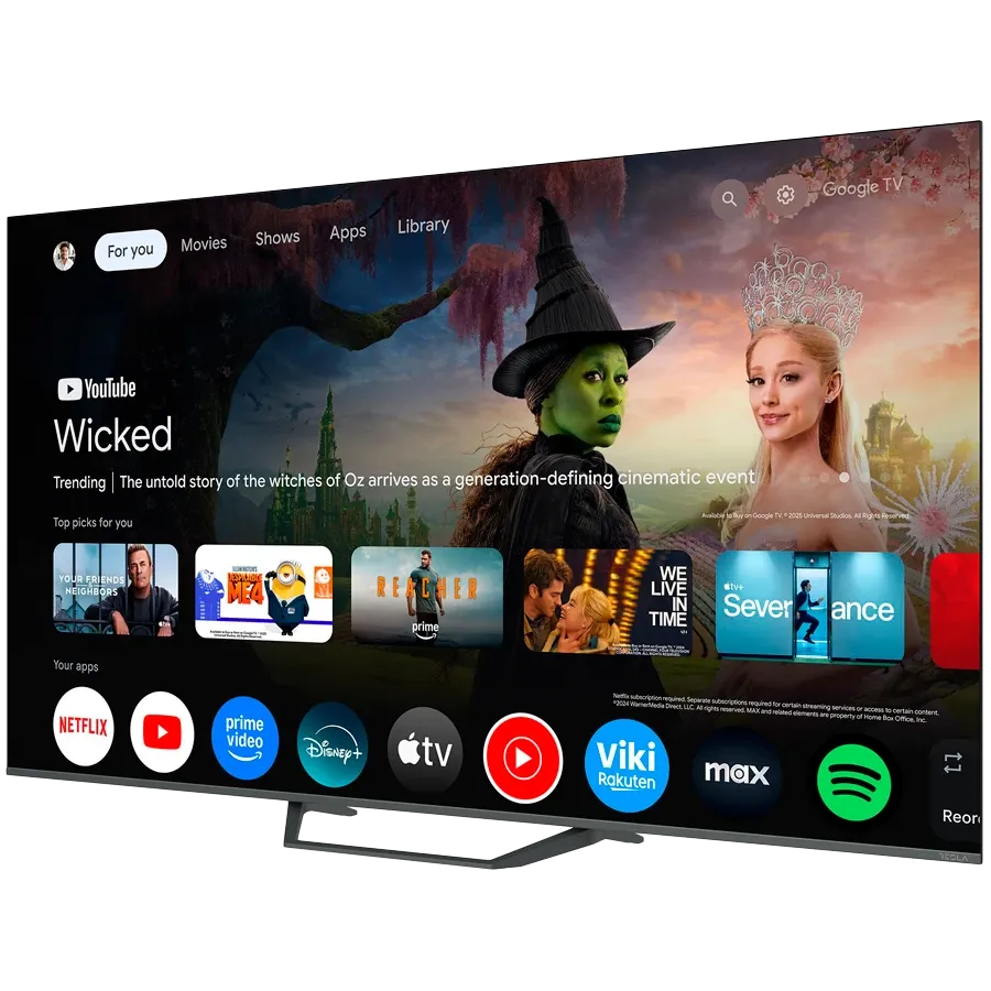 TESLA Смарт ТВ, QLED, 75", UHD, Серый — Изображение №3 TESLA Смарт ТВ, QLED, 75", UHD, Серый — Изображение №3