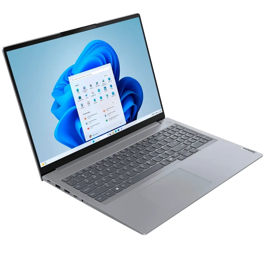 Φορητός LENOVO ThinkBook 16 G7 ARP 16" (1920x1200), Ryzen 5 7535HS, 16 γιγαμπάιτε, 660M, Arctic Grey, 512 γιγαμπάιτε — Εικών №2