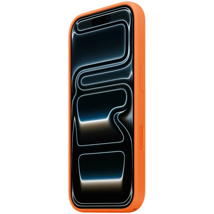 APPLE Silicone Case with MagSafe, Orange for iPhone 17 Pro — Image №2