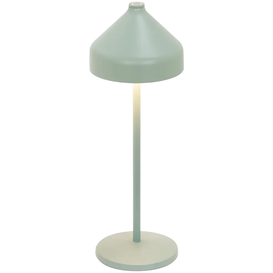 ZAFFERANO AMELIE PRO TABLE LAMP 120x340mm. PAINTED GREEN LEAF 3.0W LED 95-130lm. — Изображение №1 ZAFFERANO AMELIE PRO TABLE LAMP 120x340mm. PAINTED GREEN LEAF 3.0W LED 95-130lm. — Изображение №1