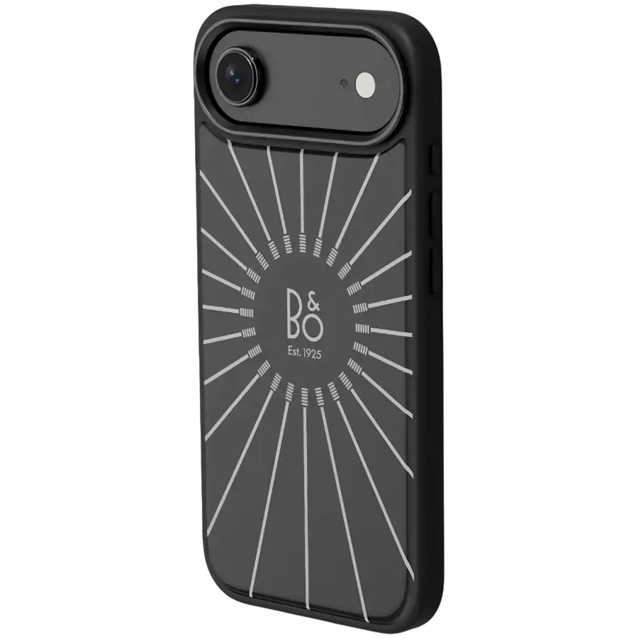 B&O BY ASBIS Case Glass version with MagSafe, Black Anthracite for iPhone Air — Image №3 B&O BY ASBIS Case Glass version with MagSafe, Black Anthracite for iPhone Air — Image №3