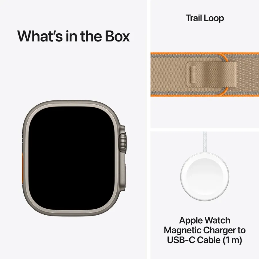 Apple Watch Ultra 4 GPS + Cellular, 49mm, Natural, Sand Trail Loop, S/M — Image №7