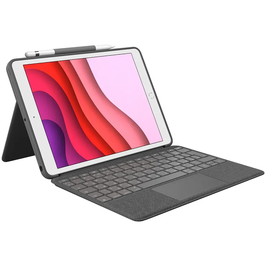 LOGITECH Keyboard Case Combo Touch , Gray for iPad Pro 12.9-inch (5th generation) — Image №1 LOGITECH Keyboard Case Combo Touch , Gray for iPad Pro 12.9-inch (5th generation) — Image №1