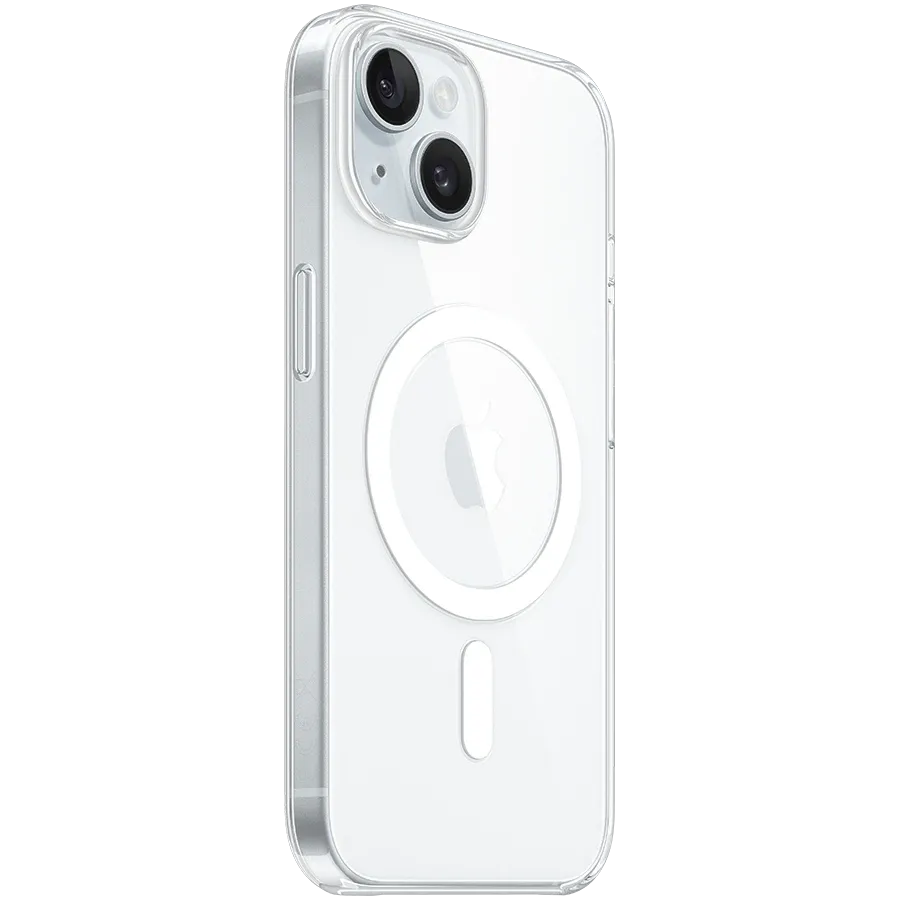 APPLE Case Clear Case with MagSafe, Clear for iPhone 15 — Image №1