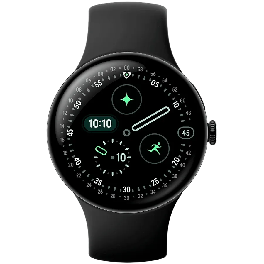 GOOGLE Pixel Watch 4 Smart Watch, 45mm, Black — Image №2