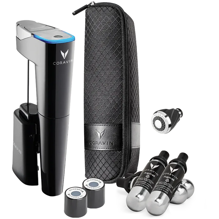 Система хранения вина CORAVIN Timeless Eleven, черный — Изображение №1