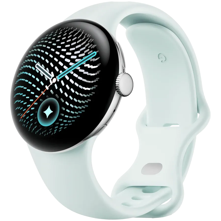 GOOGLE Pixel Watch 5 Smart Watch, 41mm, LTE, Light Green — Image №1 GOOGLE Pixel Watch 5 Smart Watch, 41mm, LTE, Light Green — Image №1