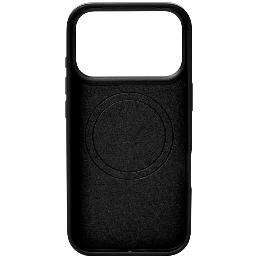 B&O BY ASBIS Case Glass version with MagSafe, Black Anthracite for iPhone 17 Pro — Image №2 B&O BY ASBIS Case Glass version with MagSafe, Black Anthracite for iPhone 17 Pro — Image №2