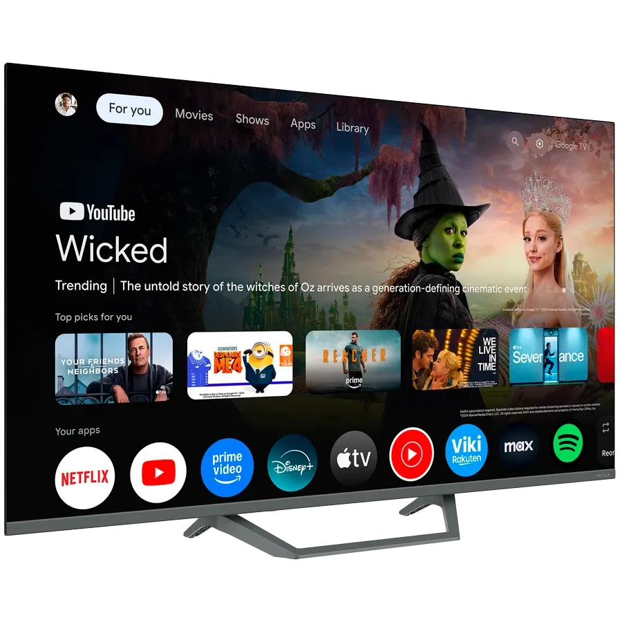 TESLA Смарт ТВ, QLED, 43", UHD, Серый — Изображение №2