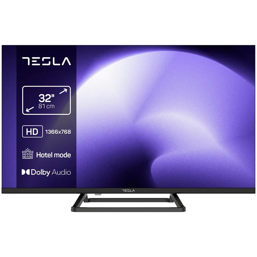TESLA ТВ, LCD, 32.0", Чёрный — Изображение №1 TESLA ТВ, LCD, 32.0", Чёрный — Изображение №1