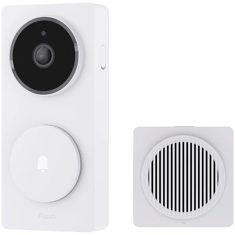 AQARA Doorbell Camera and Hub, White — Image №1