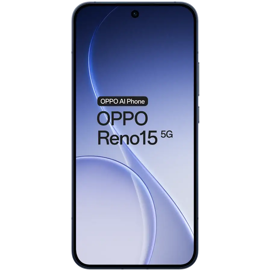 OPPO Reno15 5G 512 GB, Dark Blue — Image №2 OPPO Reno15 5G 512 GB, Dark Blue — Image №2