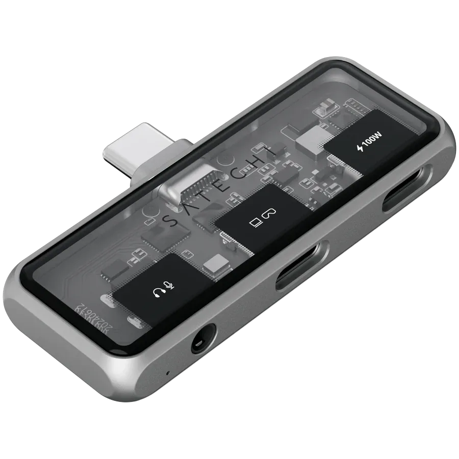 SATECHI USB Type C Hub, Space Gray — Image №5