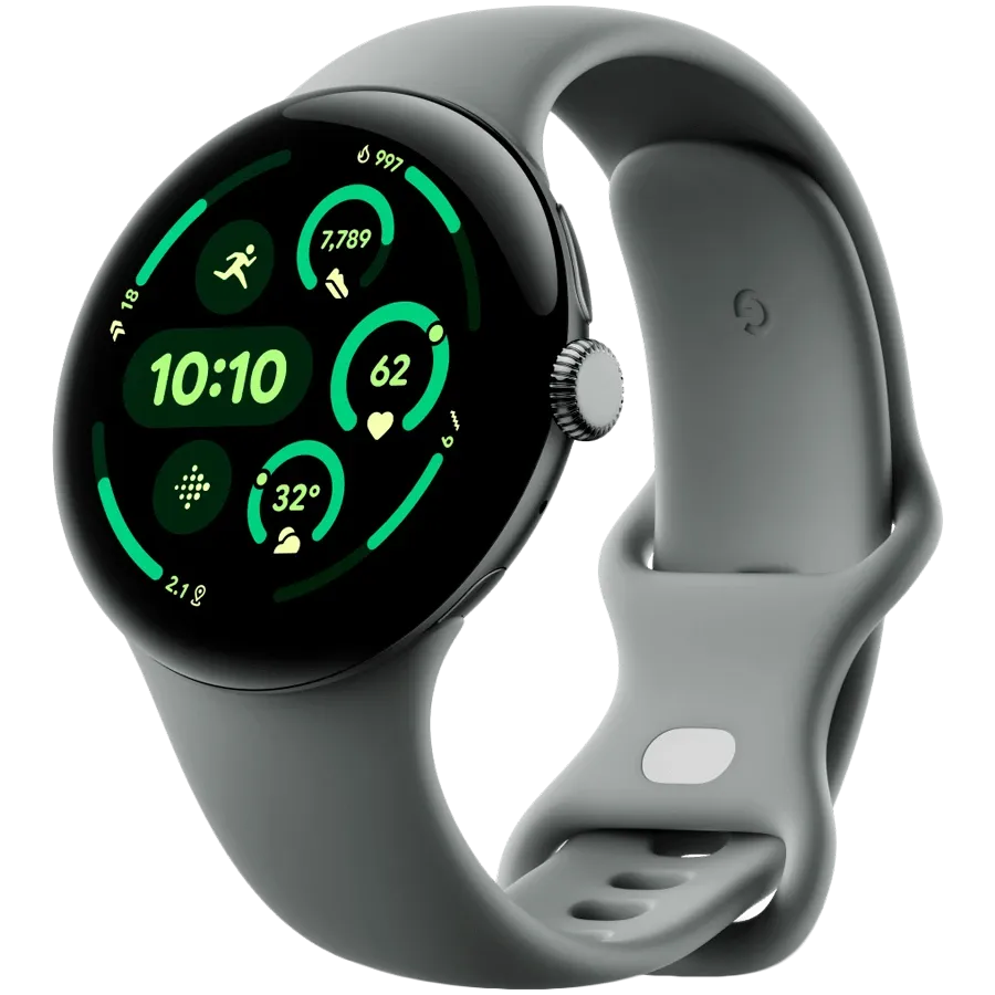 GOOGLE Pixel Watch 3 Smart Watch, 45mm, Hazel — Image №1 GOOGLE Pixel Watch 3 Smart Watch, 45mm, Hazel — Image №1