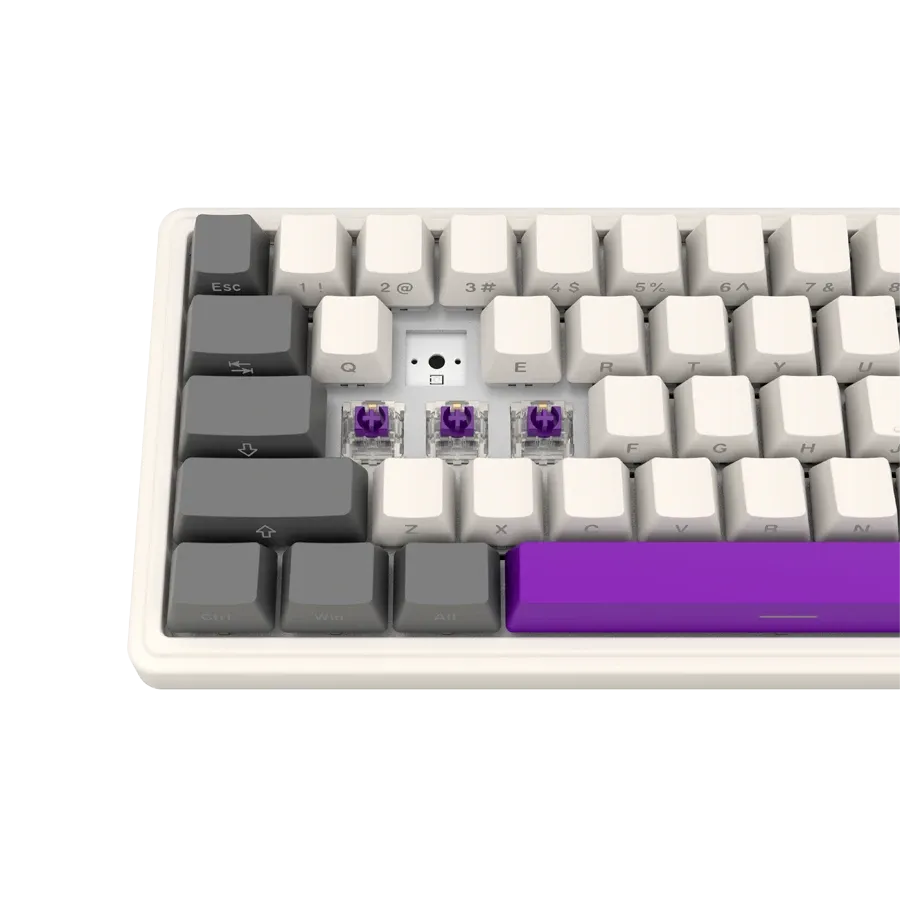 LORGAR KBP70MW Gaming Keyboard, Wireless, Beige, EN — Image №8