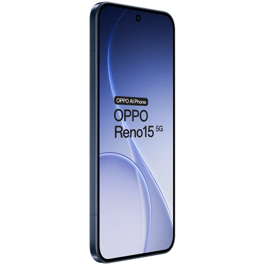OPPO Reno15 5G 512 GB, Dark Blue — Image №3 OPPO Reno15 5G 512 GB, Dark Blue — Image №3