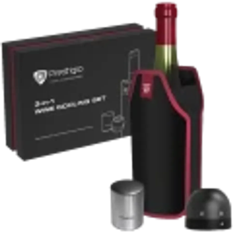 PRESTIGIO Wine cooling jacket, Black — Image №2 PRESTIGIO Wine cooling jacket, Black — Image №2