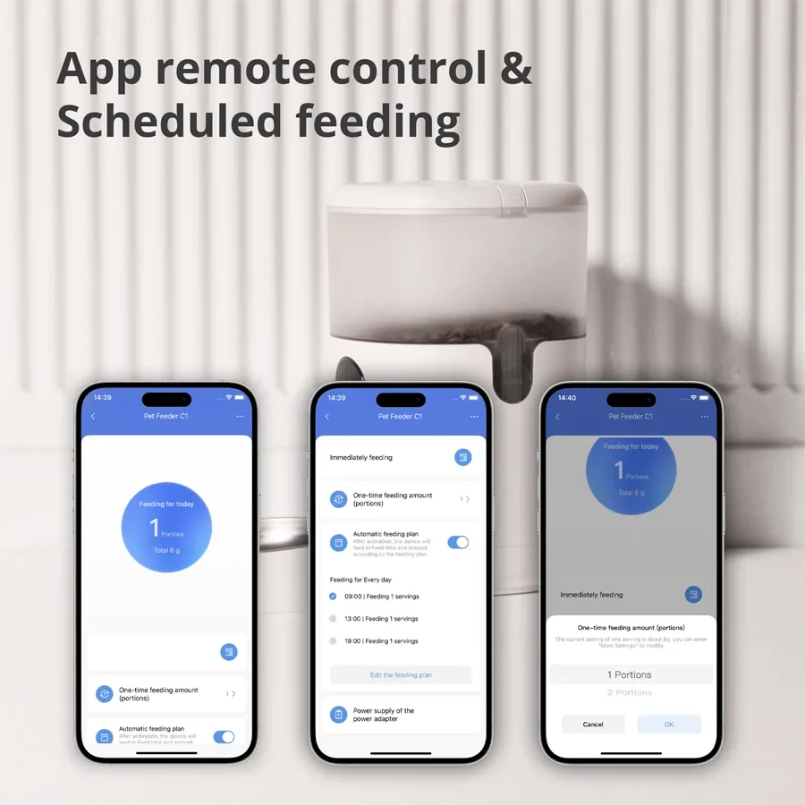 AQARA Smart Pet Feeder, White — Image №5