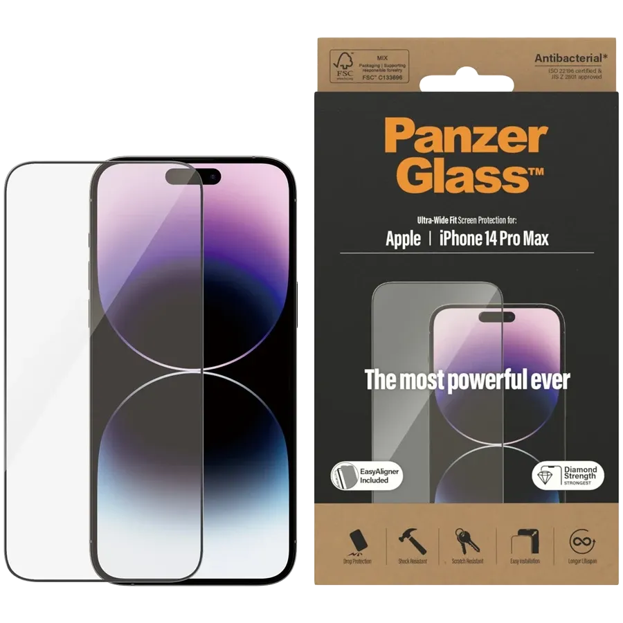 Защитное стекло PANZERGLASS  для iPhone 14 Pro Max — Изображение №1