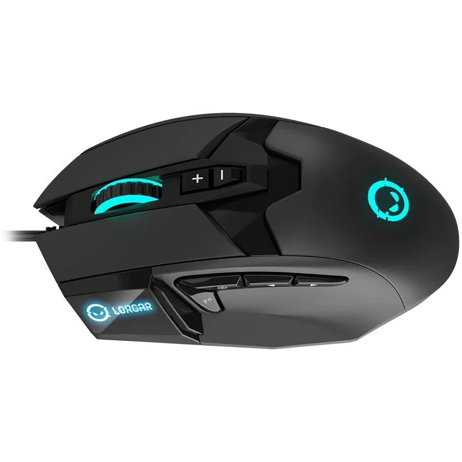 LORGAR Gaming Mouse, Wired, Black — Image №3 LORGAR Gaming Mouse, Wired, Black — Image №3