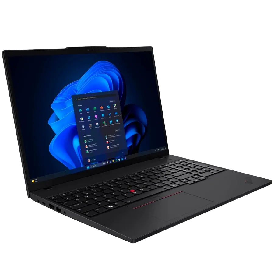 Φορητός LENOVO ThinkPad T16 Gen 4 16" (1920x1200), Core Ultra 7 255U, 64 γιγαμπάιτε, Graphics, Μαύρος, 1 τεραμπάιτε — Εικών №2