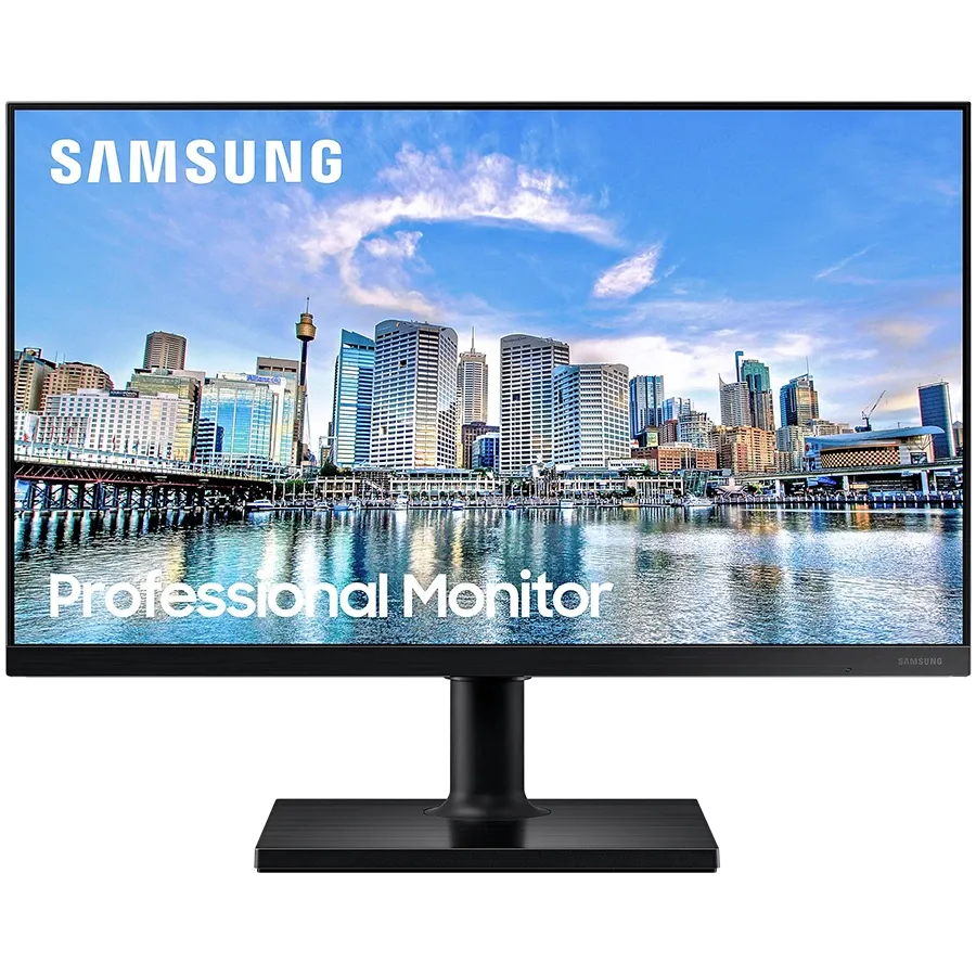 SAMSUNG Monitor LED (24", 1920x1080, IPS) Μαύρος — Εικών №1