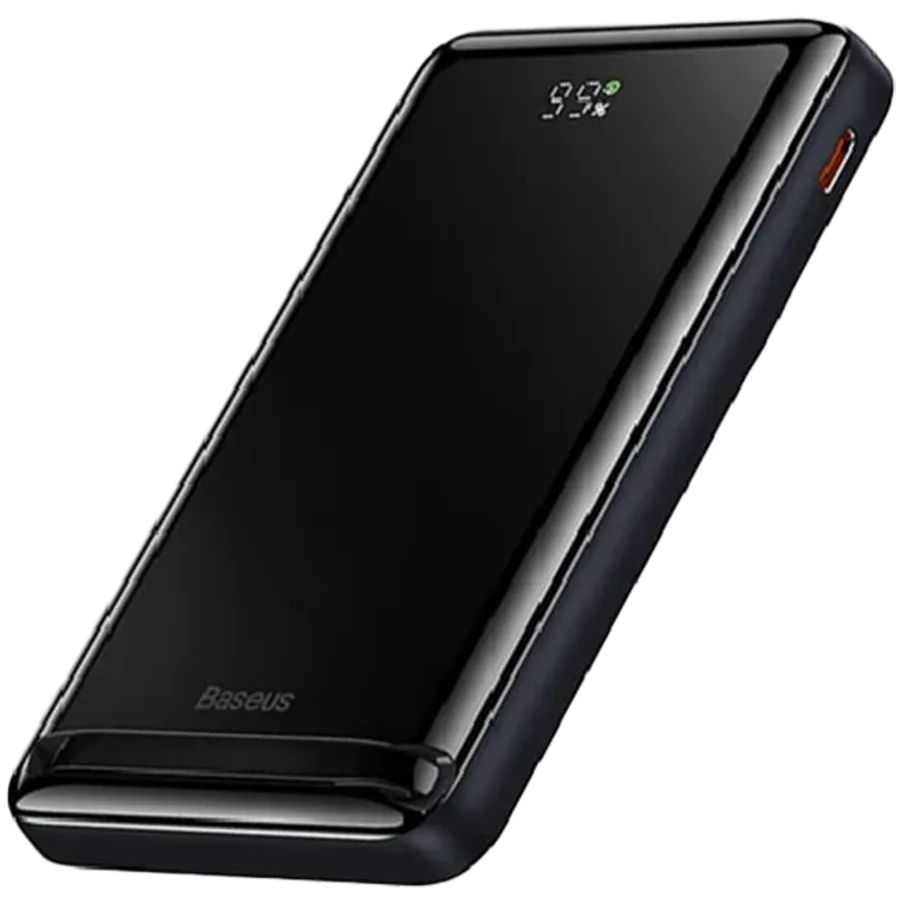 BASEUS Power Bank with Magnetic Charge, 10000 mAh, черный — Изображение №1