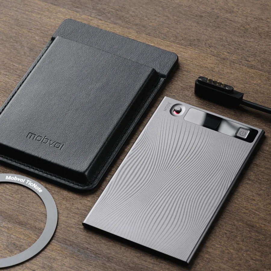 MOBVOI TicNote AI Recorder, Γκρι — Εικών №9