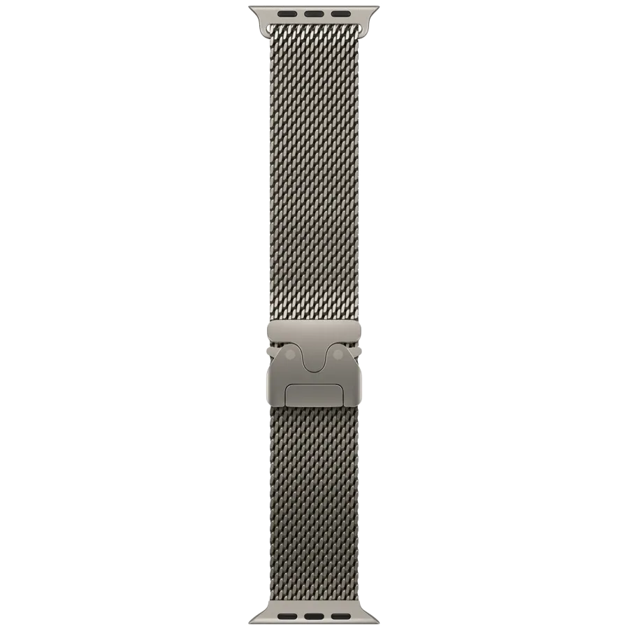 APPLE Milanese Loop Band for Apple Watch 44/45/46/49 mm, Small, Natural — Image №1