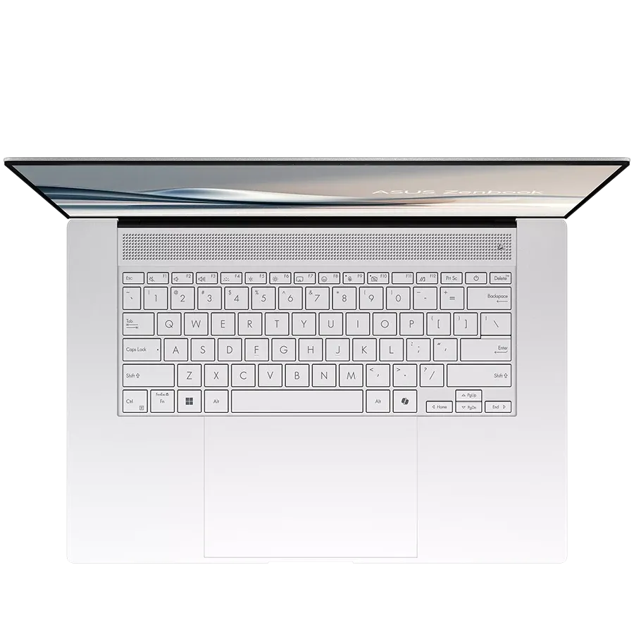 Ноутбук ASUS 16" (2880x1880), Ryzen AI 9 465, 32 ГБ, Radeon 880M, Scandinavian White, 2 ТБ — Изображение №4
