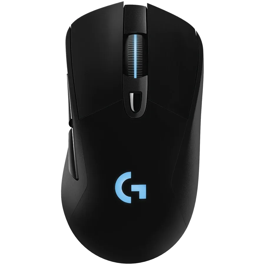 LOGITECH G703 Lightspeed Ποντίκι παιχνιδιού, Με σύρμα και ασύρματο, Μαύρος — Εικών №1