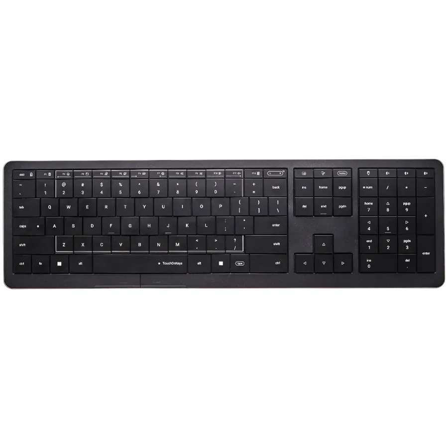 Беспроводная AI клавиатура CLEVETURA CLVX 1, Черная — Изображение №1