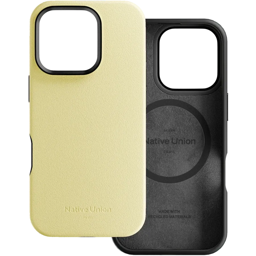 NATIVE UNION Θήκη Active με MagSafe, Lemon for iPhone 16 Pro — Εικών №1