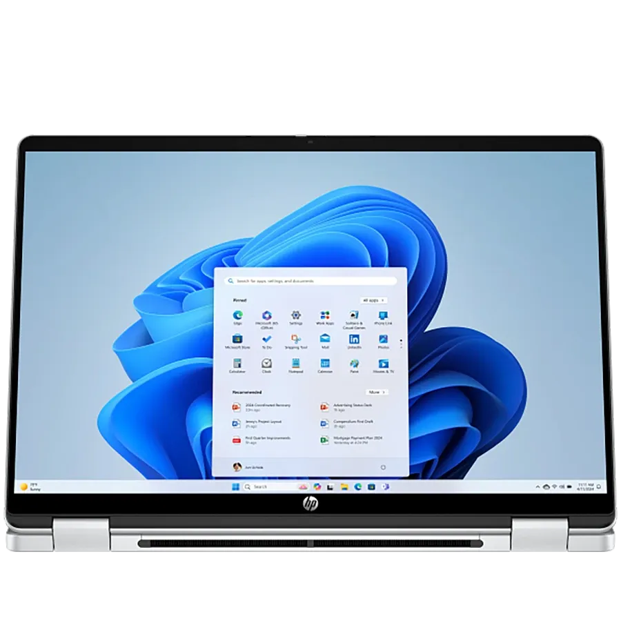 Laptop HP OmniBook 5 14" (1920x1200), Core 5 120U, 16 GB, Graphics, Glacier Silver, 512 GB — Image №4