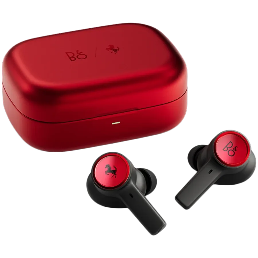 Беспроводные наушники BANG & OLUFSEN Beoplay EX, Ferrari Red/Black Edt — Изображение №1