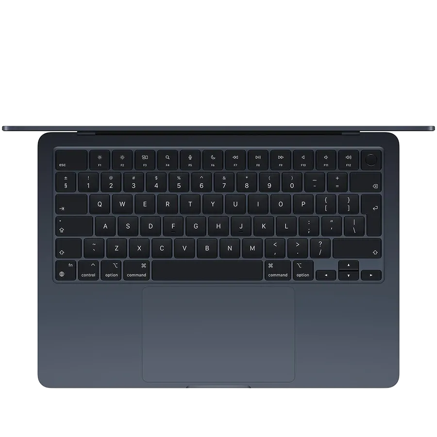 Apple MacBook Air 13.6"  Apple M3 (8C CPU/8C GPU), 8 GB, 256 GB, Midnight, 2024 — Image №2