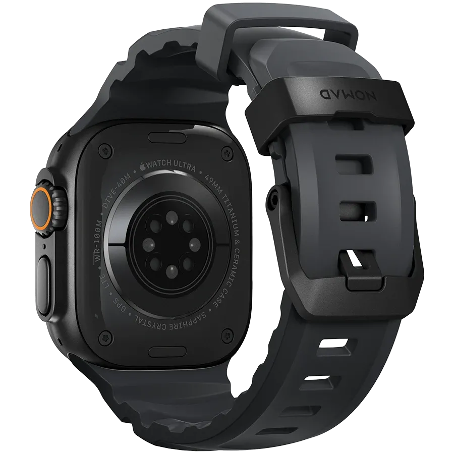 NOMAD Band Rocky Point Band Black Titanium Hardware Storm for Apple Watch 44 mmApple Watch 45 mmApple Watch 46 mmApple Watch 49 mm 46/49 mm — Image №2