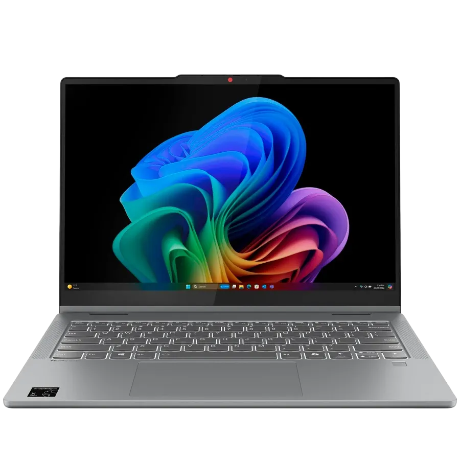Ноутбук LENOVO IdeaPad 5 2-in-1 14 14" (1920x1200 60Гц), Qualcomm Snapdragon X Plus X1P-42-100, 16 ГБ, Qualcomm Adreno X1-45, Luna Grey, 1 ТБ — Изображение №1