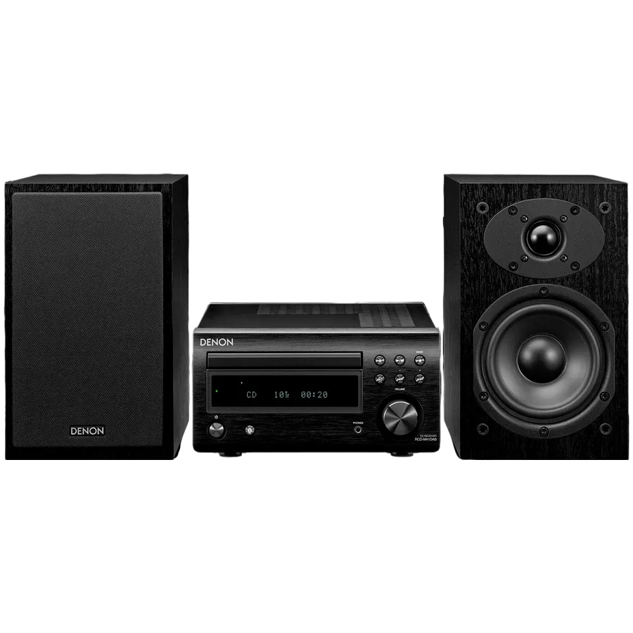 DENON Σύστημα ήχου RCDM41DAB, Μαύρος — Εικών №1