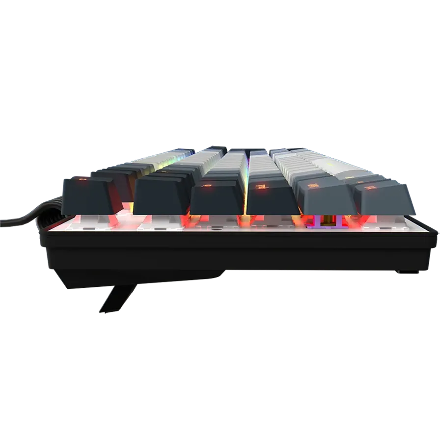 LORGAR Azar 514 Gaming Keyboard, Wired, White, EN — Image №5