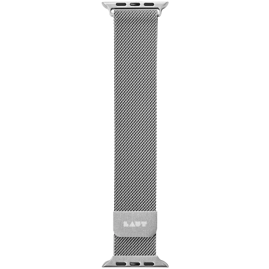 LAUT STEEL LOOP Band for Apple Watch 42/44, Silver — Image №1 LAUT STEEL LOOP Band for Apple Watch 42/44, Silver — Image №1