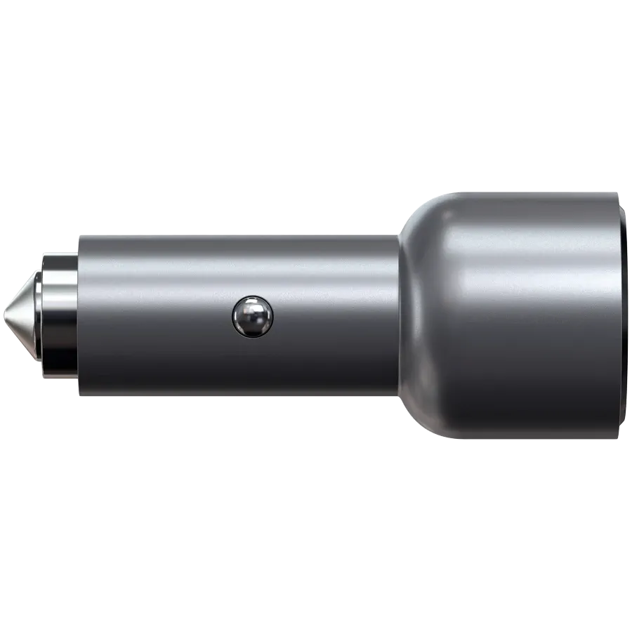 SATECHI Προσαρμογέας Αυτοκινήτου 2*USB-C, 40 βατ, Space Gray — Εικών №2