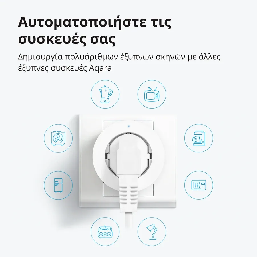 AQARA Smart Socket, White — Εικών №3 AQARA Smart Socket, White — Εικών №3