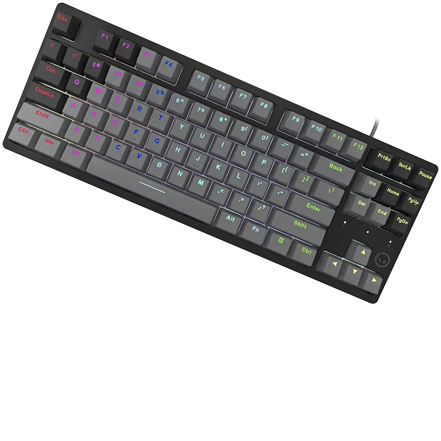 LORGAR Azar 514 TKL Игровая клавиатура, Проводная, Чёрный, Английский — Изображение №3