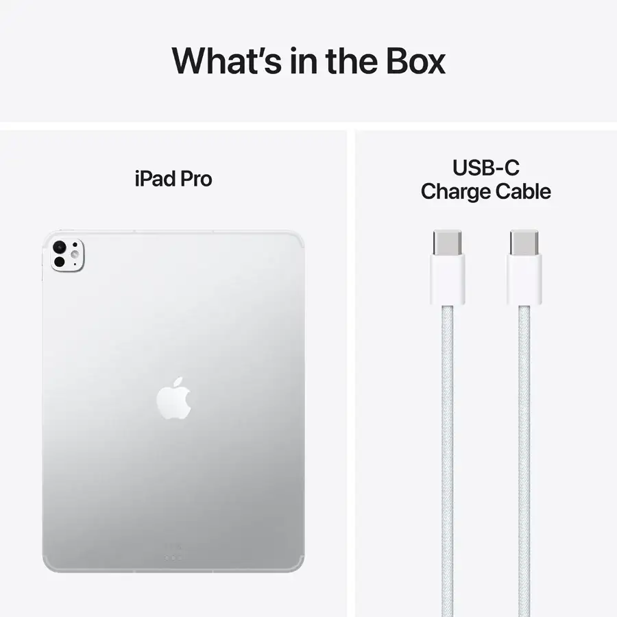 Apple iPad Pro 13 (M5), 256 GB, Wi-Fi+4G, Standard glass, 2025, Silver — Image №9