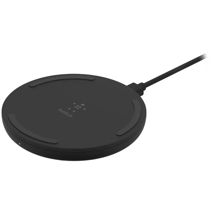 Беспроводное зарядное устройство BELKIN, 15 Вт, Чёрный — Изображение №1