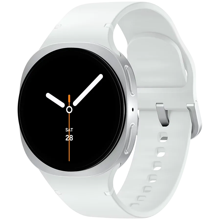 SAMSUNG Galaxy Watch 8 Smart Watch, 40χιλ., Ασημί — Εικών №1