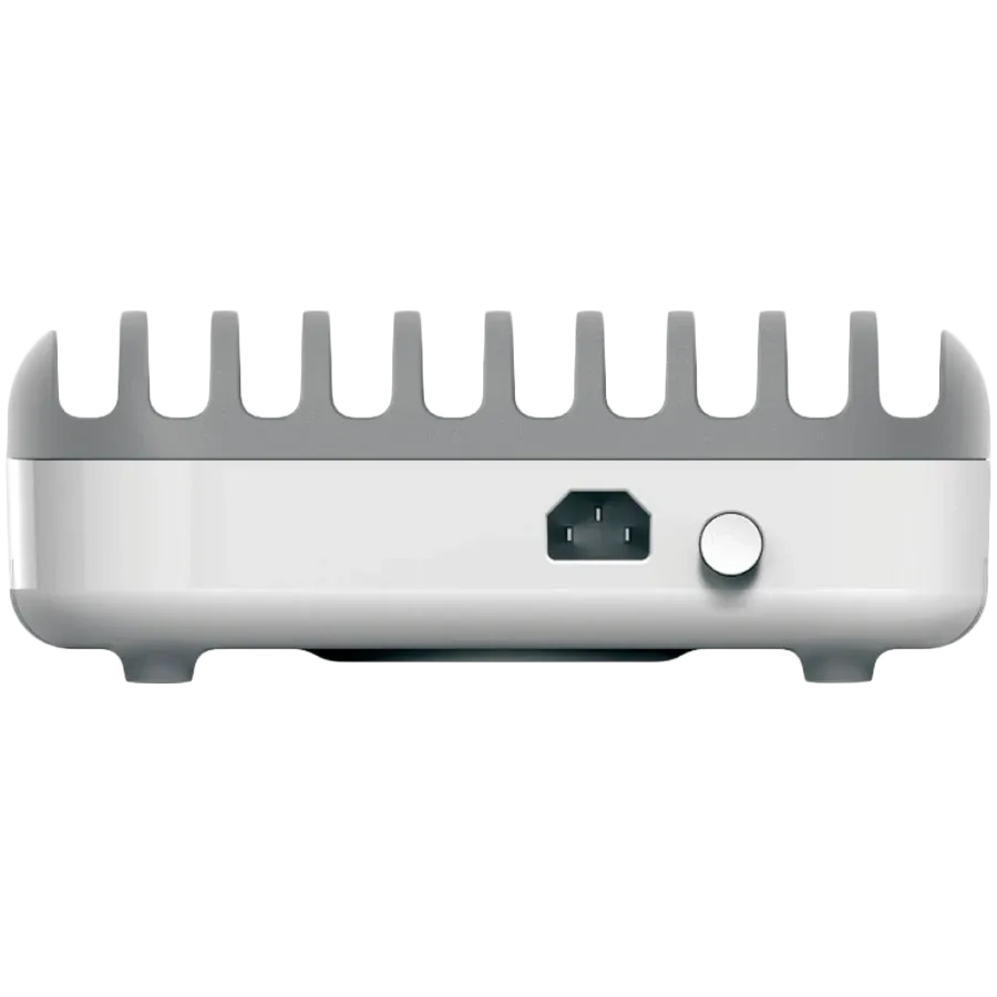 COMPULOCKS Charging Station, White/Gray 10*USB 2.0 (type A) — Image №1